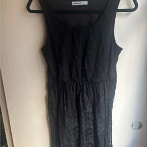 Bailey Girl Black Lace Sleeveless Dress